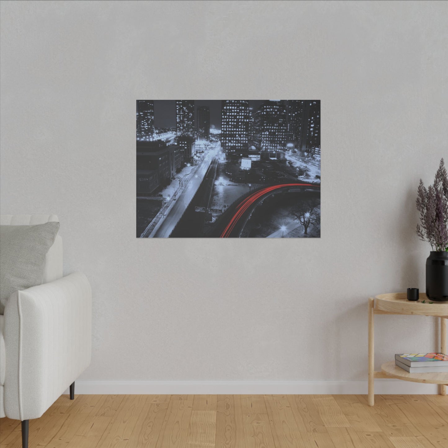 Toronto Nights Matte Canvas, Stretched, 0.75" Wall Art