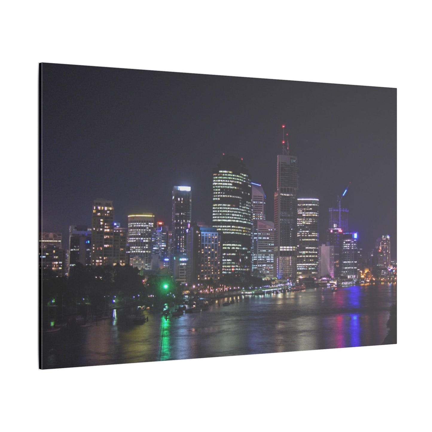 Kangaroo Point Cliffs, Brisbane Matte Canvas, Stretched, 0.75" Wall Art