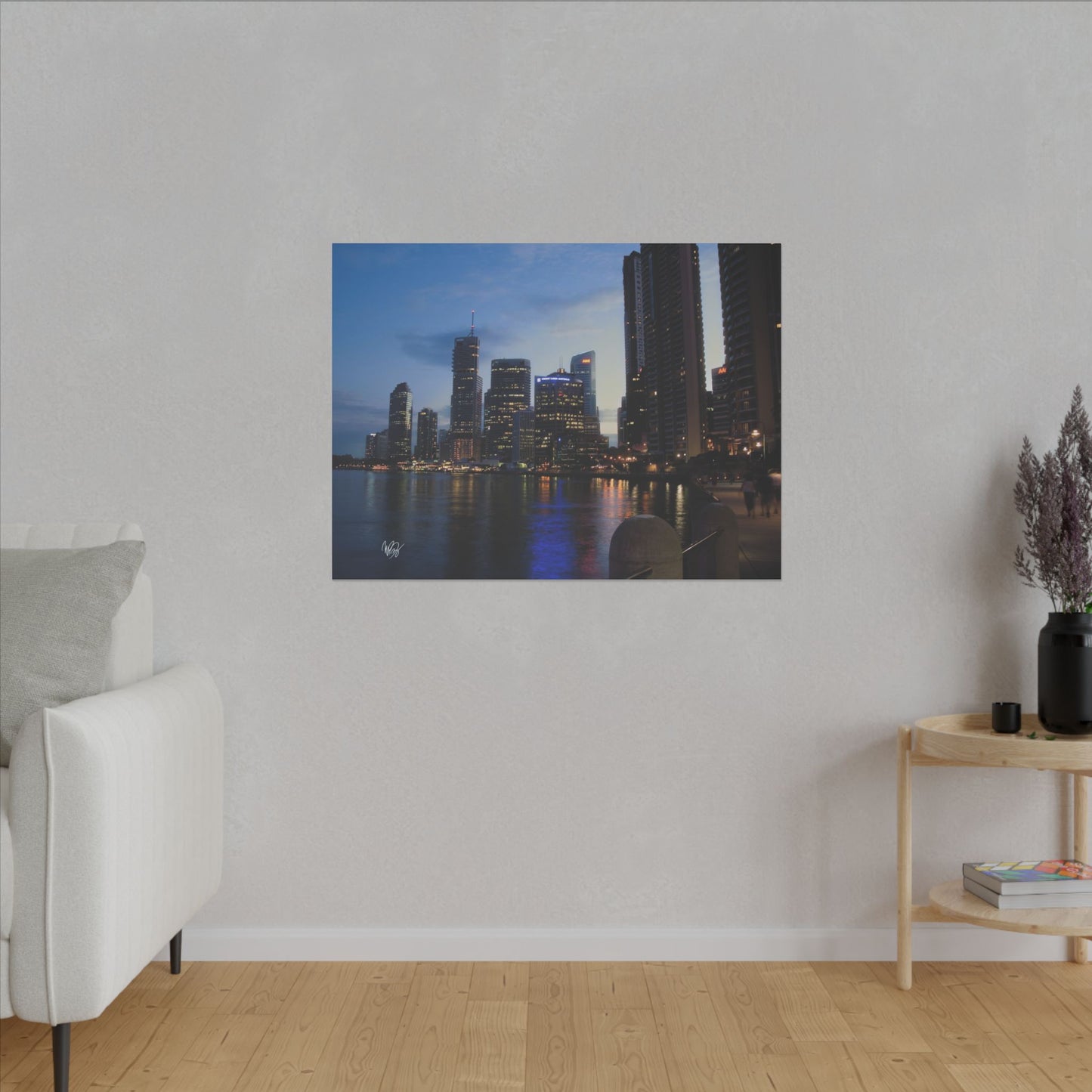 A View From Story Bridge, Brisbane Matte Canvas, Stretched, 0.75" Wall Art