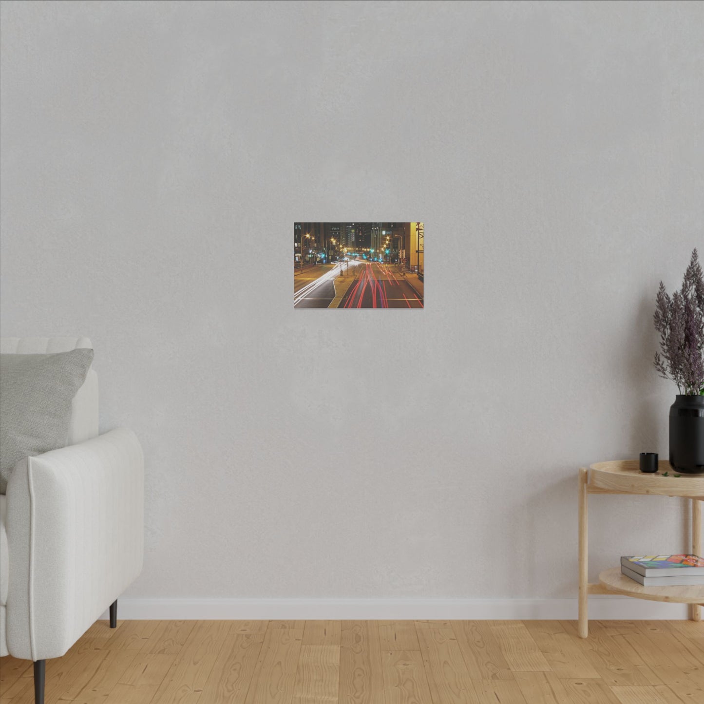Chicago Nights Matte Canvas, Stretched, 0.75" Wall Art