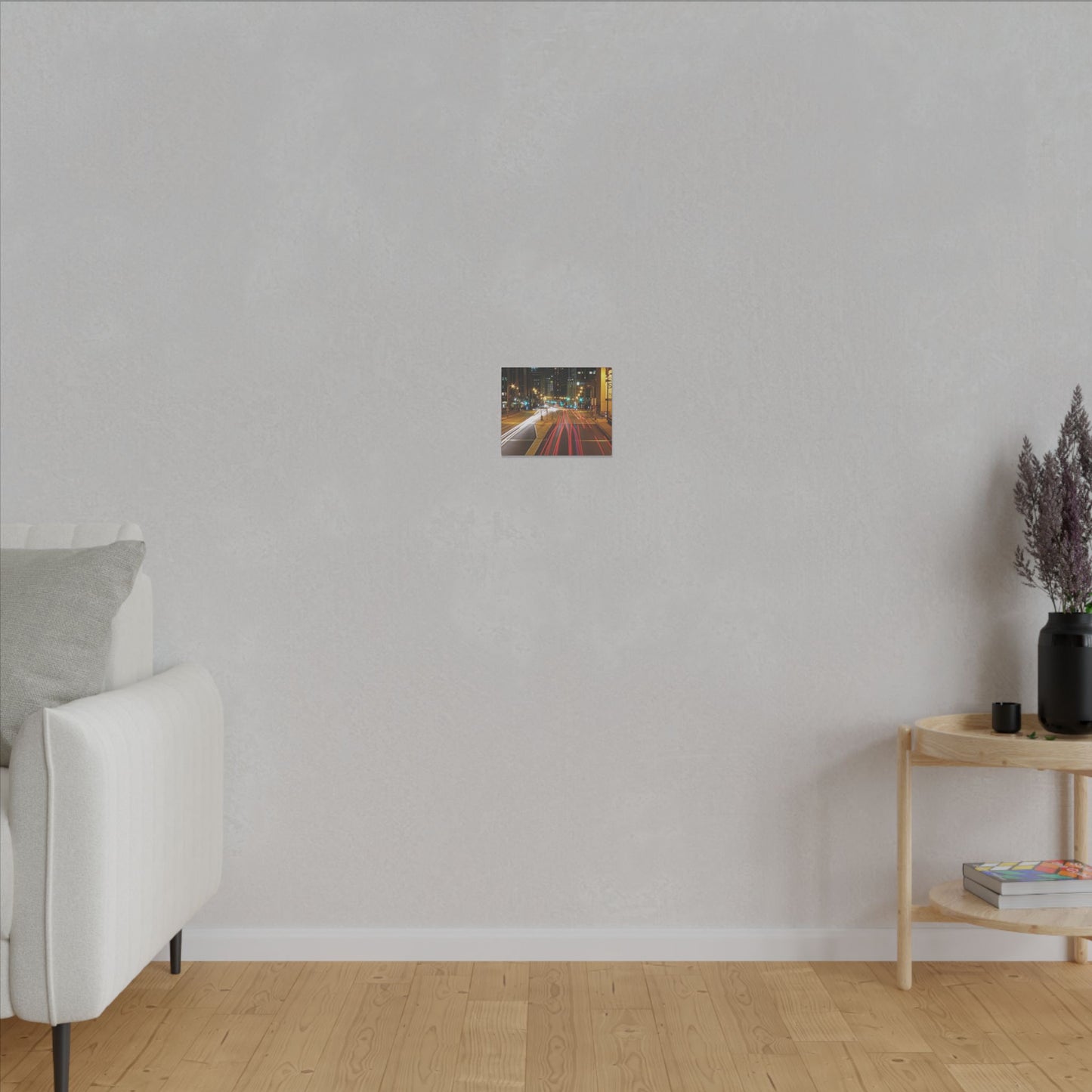 Chicago Nights Matte Canvas, Stretched, 0.75" Wall Art