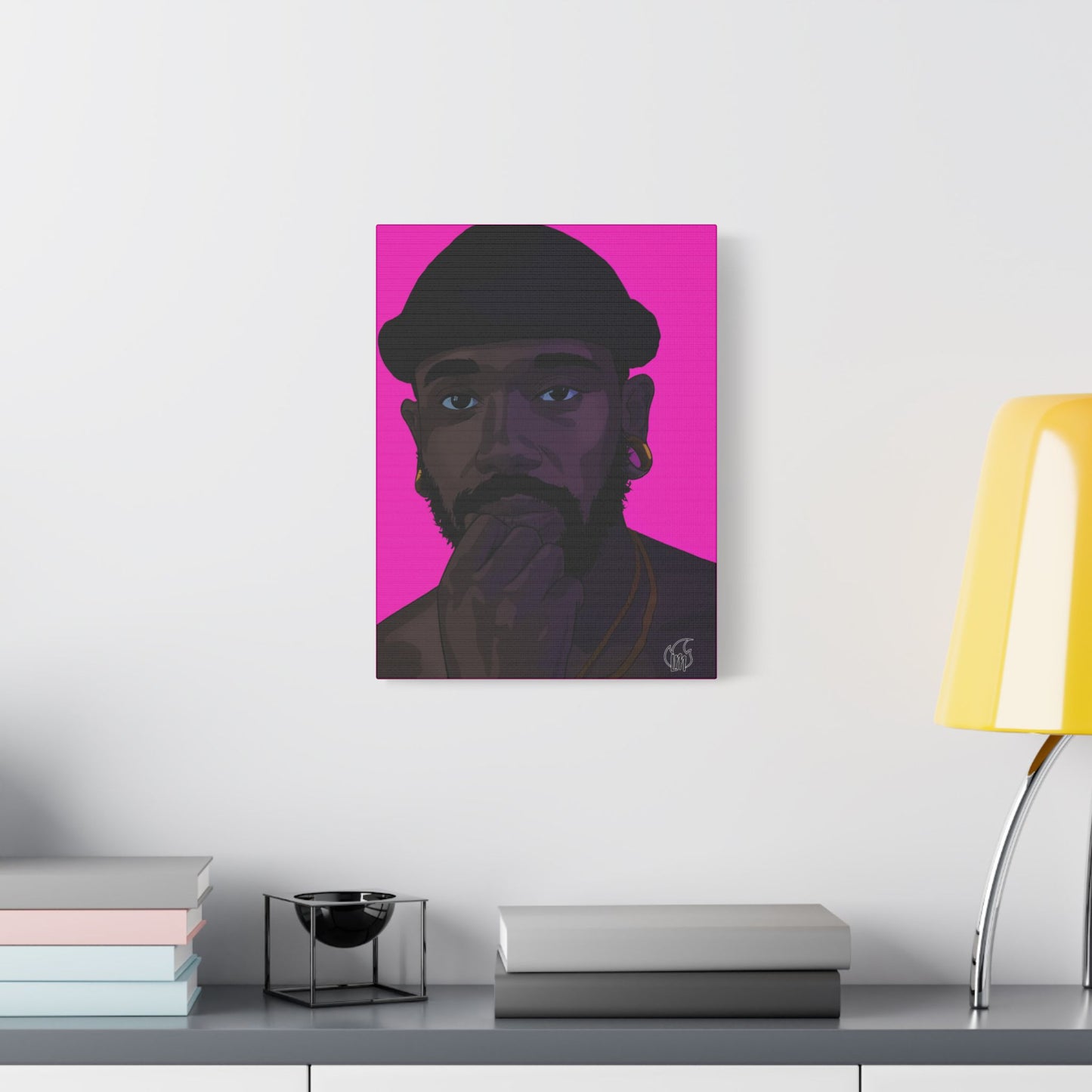 Markus Prime Portrait Satin Canvas, Stretched