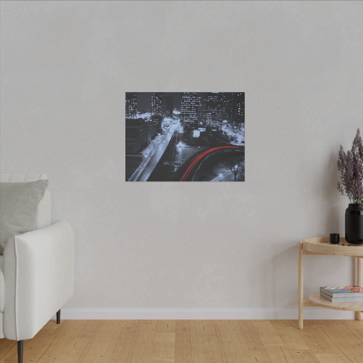Toronto Nights Matte Canvas, Stretched, 0.75" Wall Art