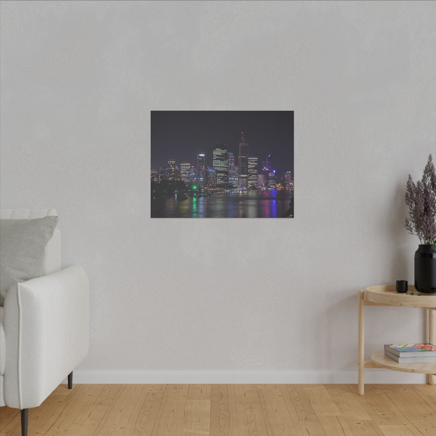 Kangaroo Point Cliffs, Brisbane Matte Canvas, Stretched, 0.75" Wall Art
