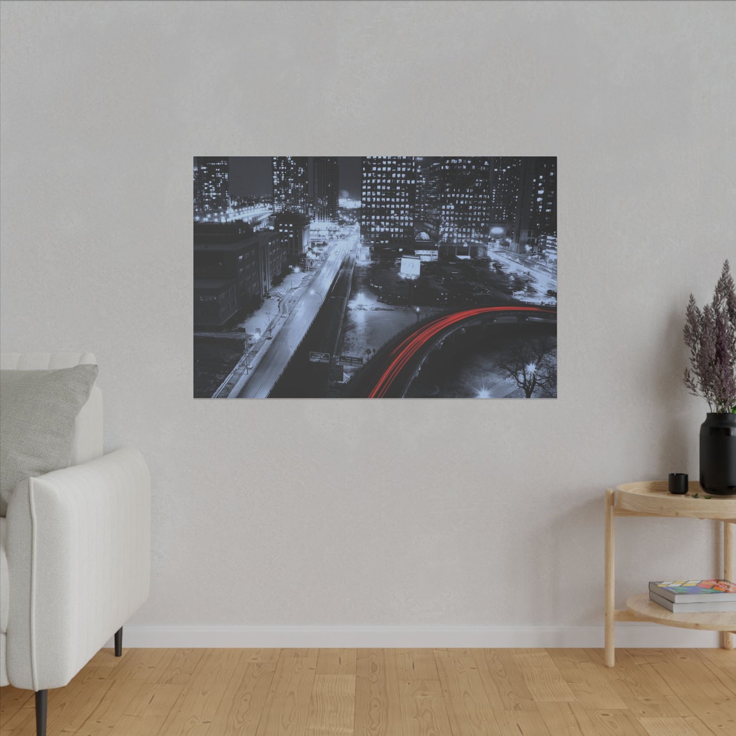 Toronto Nights Matte Canvas, Stretched, 0.75" Wall Art