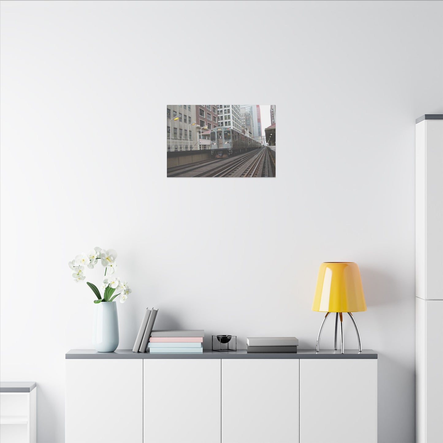 City Transit Matte Canvas, Stretched, 0.75" Wall Art