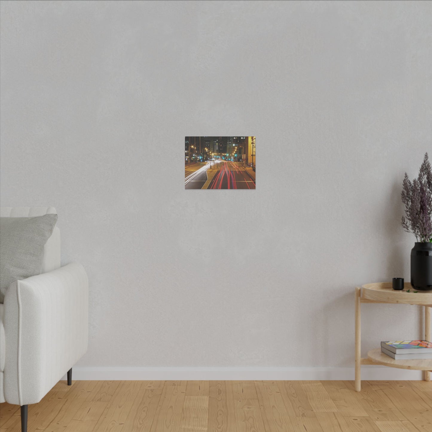 Chicago Nights Matte Canvas, Stretched, 0.75" Wall Art