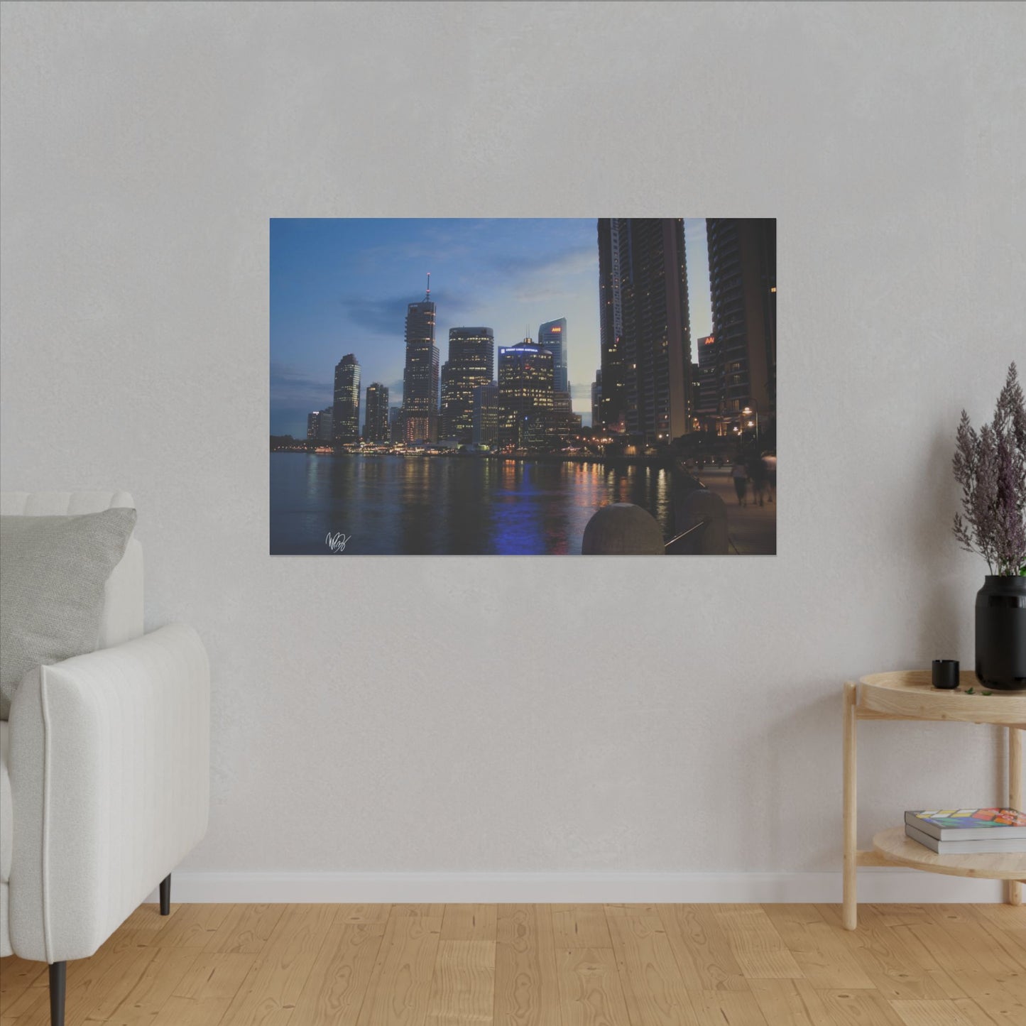 A View From Story Bridge, Brisbane Matte Canvas, Stretched, 0.75" Wall Art