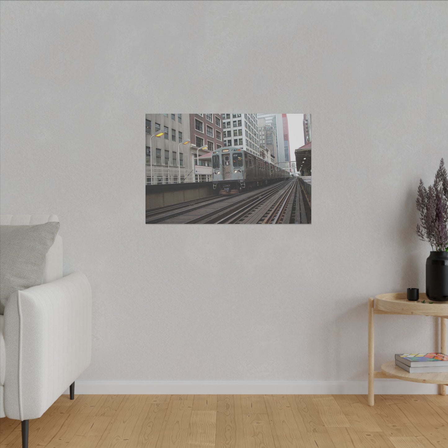 City Transit Matte Canvas, Stretched, 0.75" Wall Art