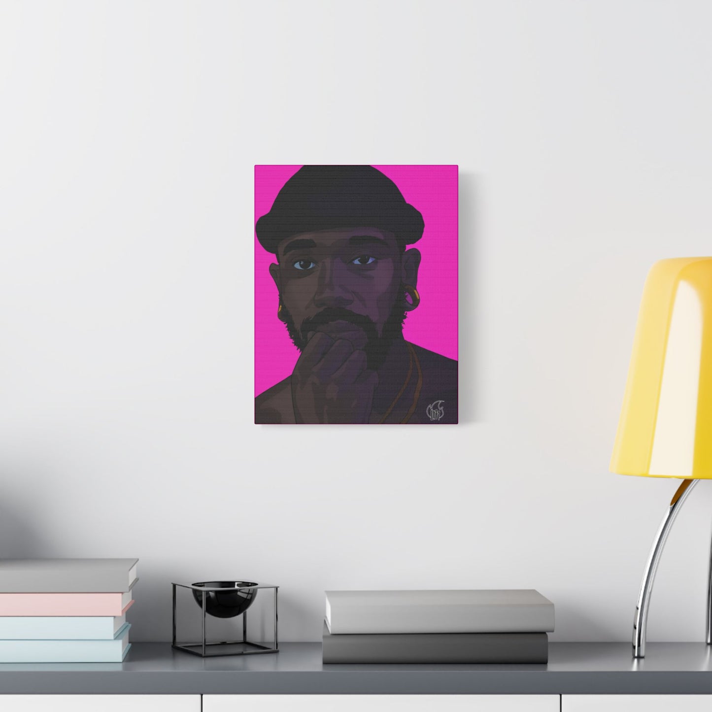 Markus Prime Portrait Satin Canvas, Stretched