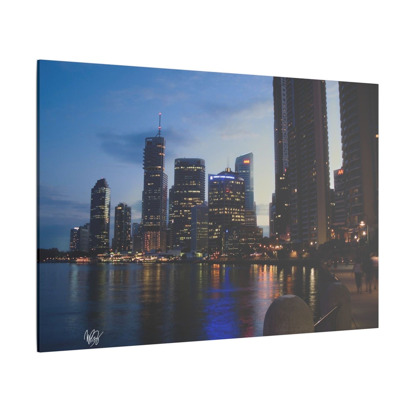 A View From Story Bridge, Brisbane Matte Canvas, Stretched, 0.75" Wall Art