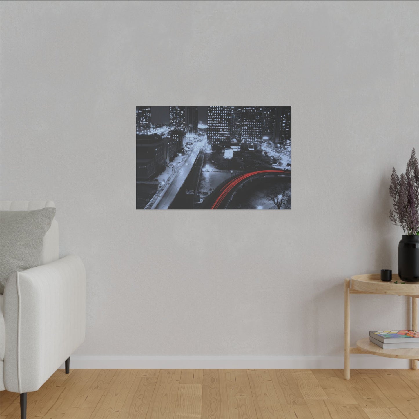 Toronto Nights Matte Canvas, Stretched, 0.75" Wall Art