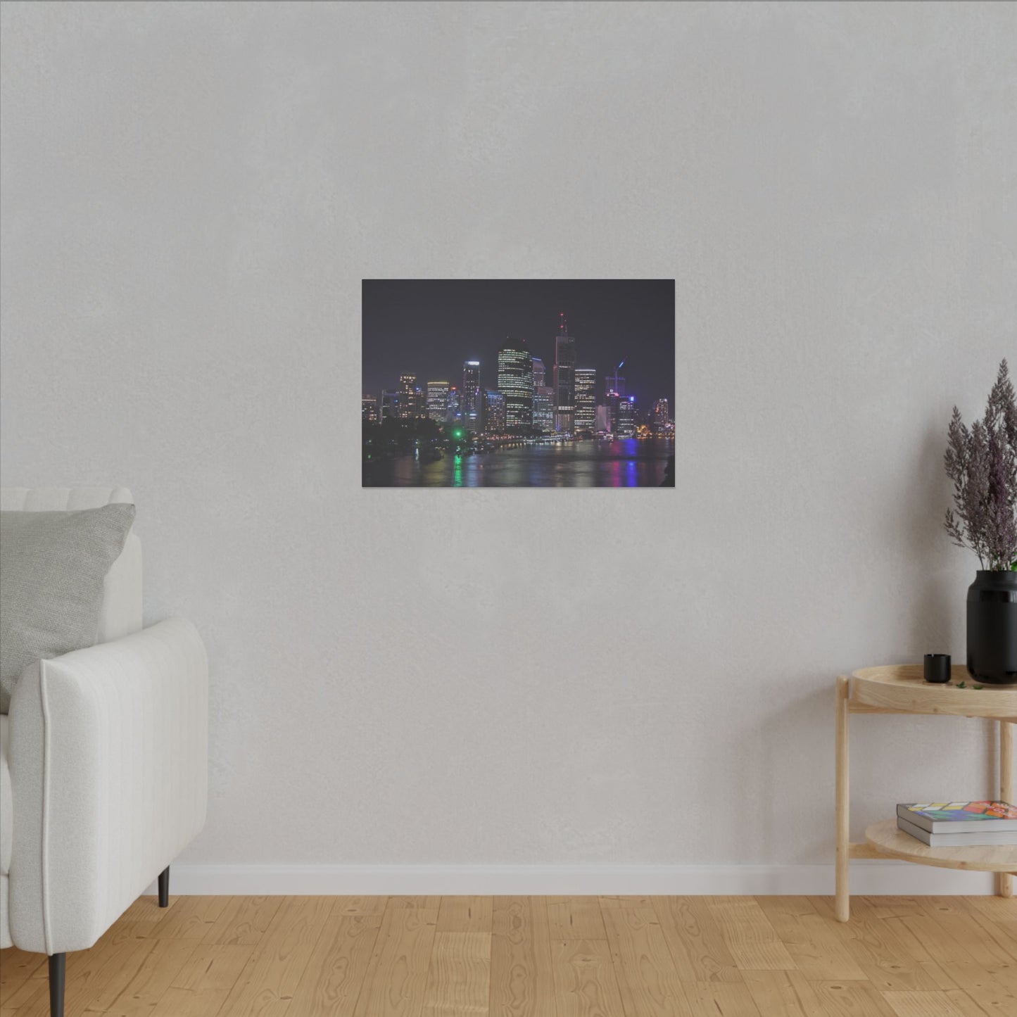 Kangaroo Point Cliffs, Brisbane Matte Canvas, Stretched, 0.75" Wall Art