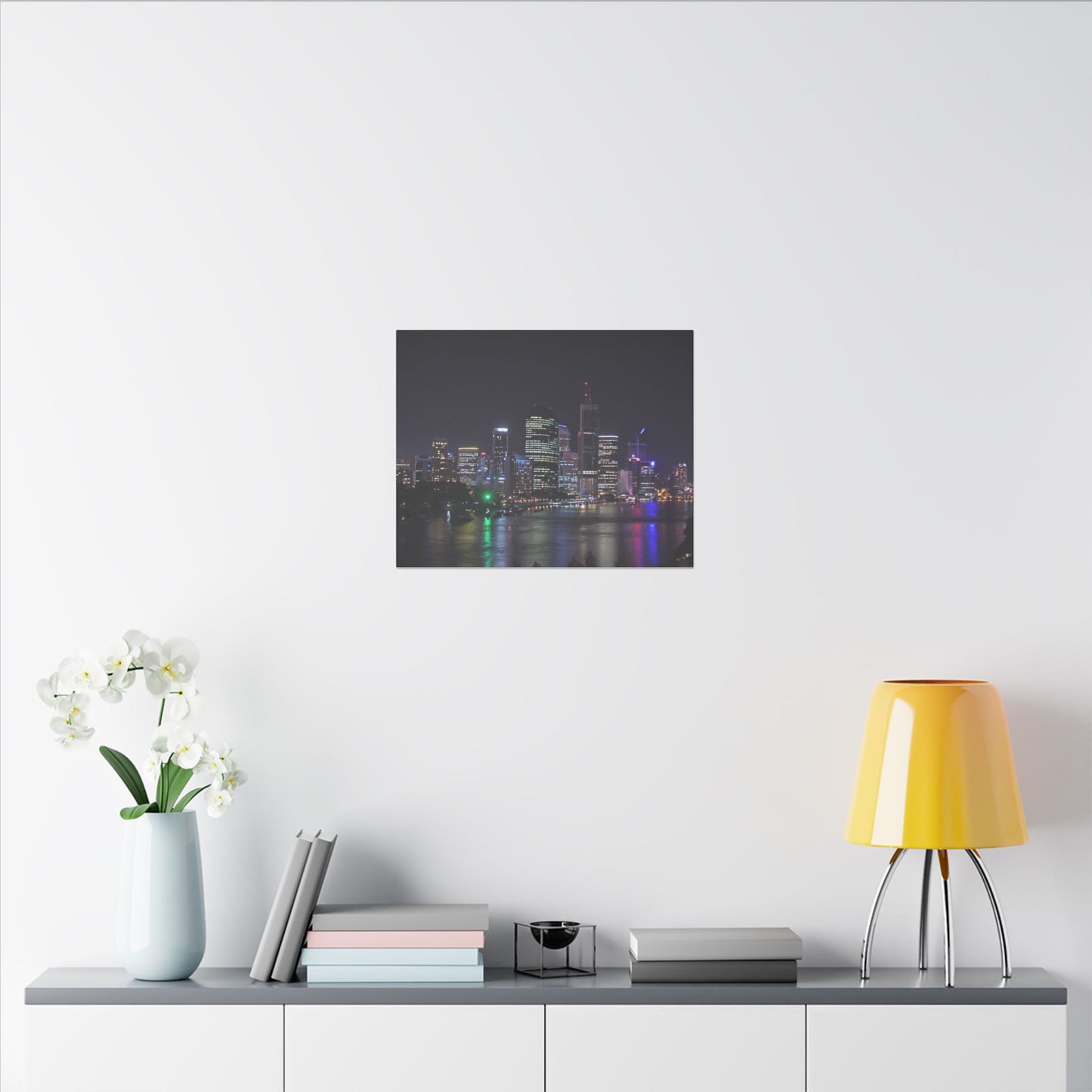 Kangaroo Point Cliffs, Brisbane Matte Canvas, Stretched, 0.75" Wall Art