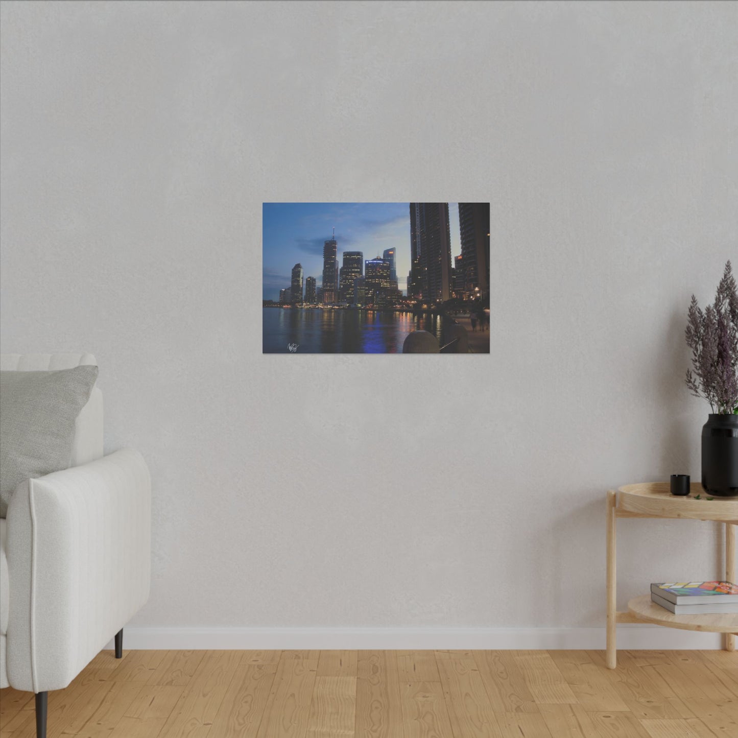 A View From Story Bridge, Brisbane Matte Canvas, Stretched, 0.75" Wall Art