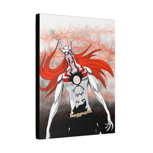 Bleach Anime, Hollow Reaper on Satin Canvas, Stretched