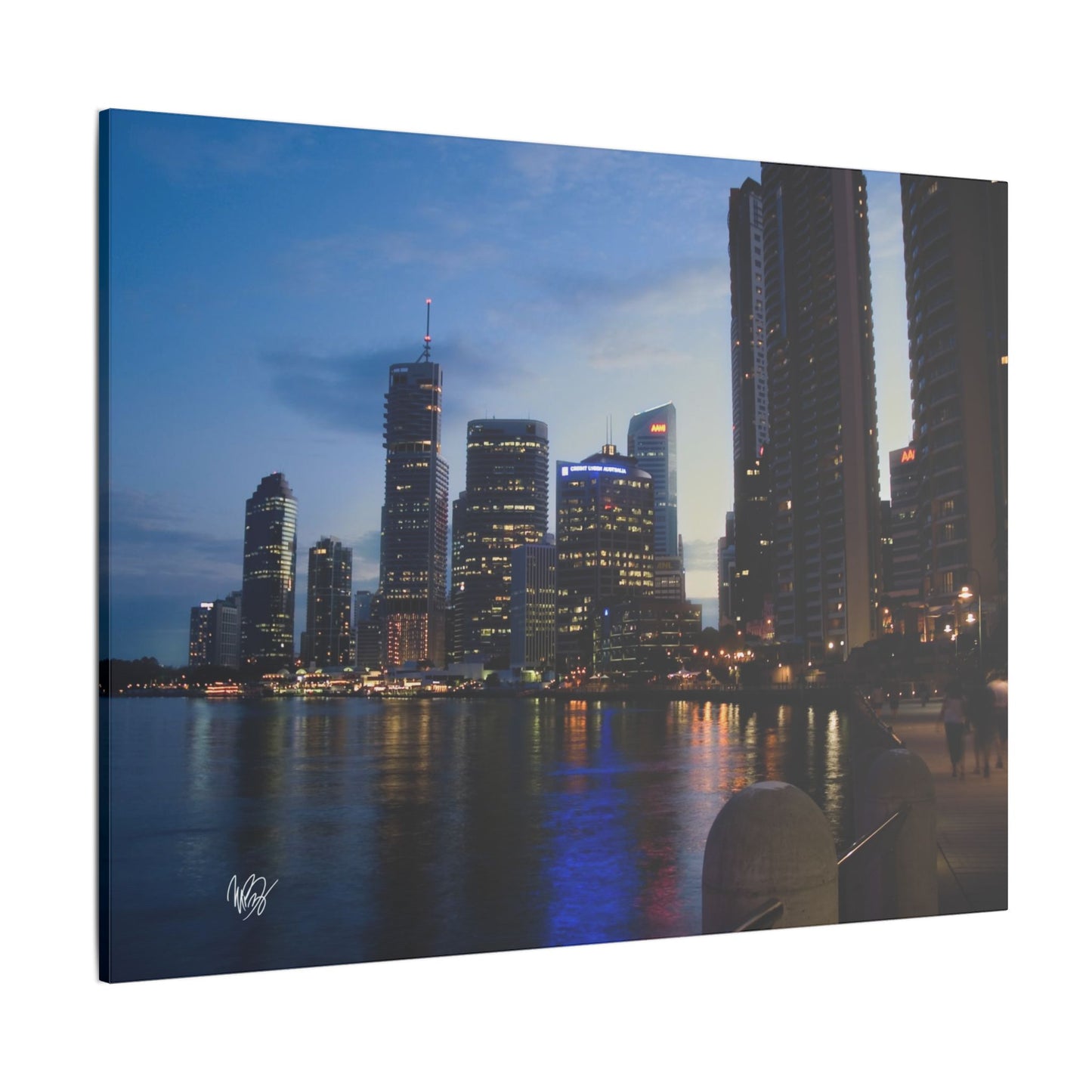 A View From Story Bridge, Brisbane Matte Canvas, Stretched, 0.75" Wall Art