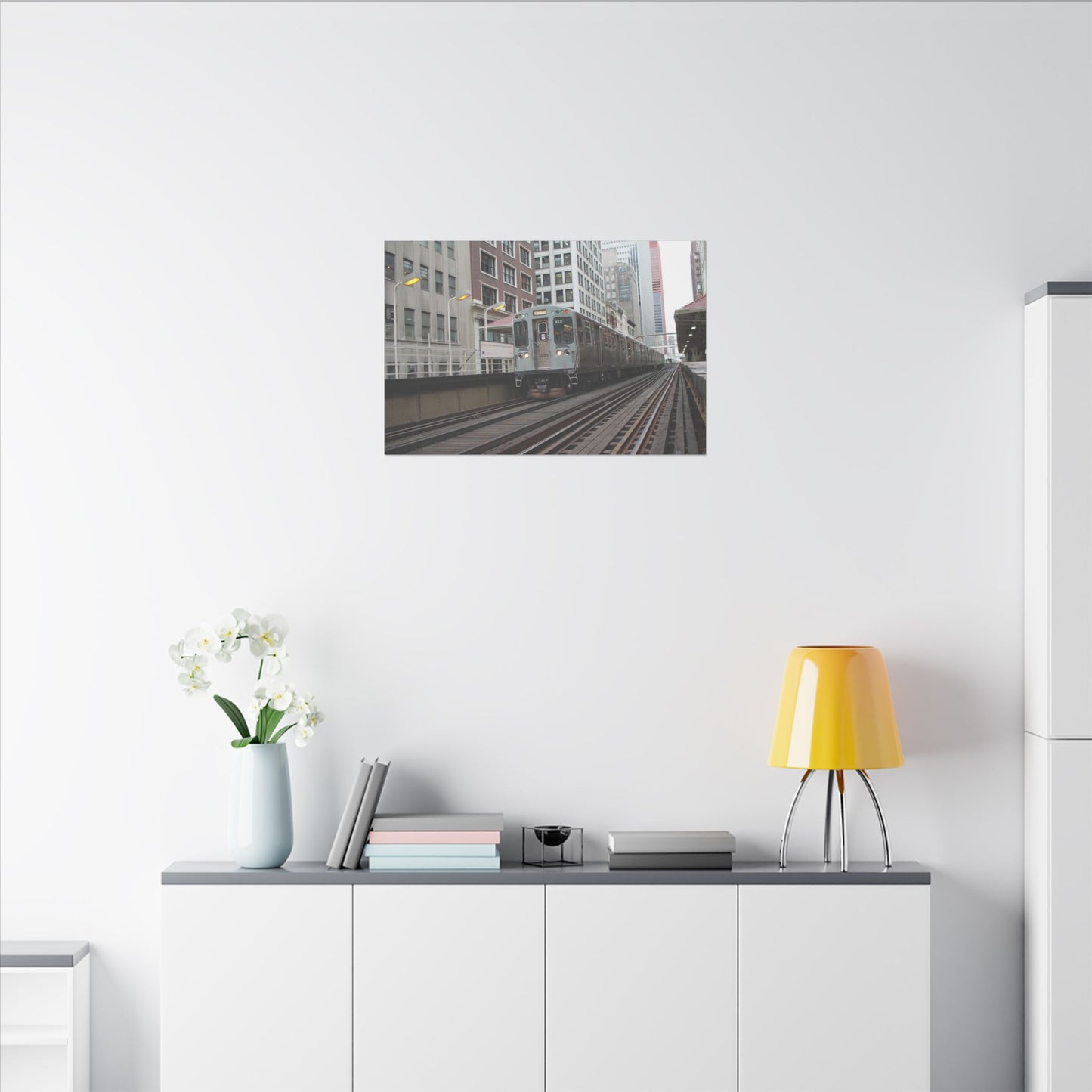 City Transit Matte Canvas, Stretched, 0.75" Wall Art