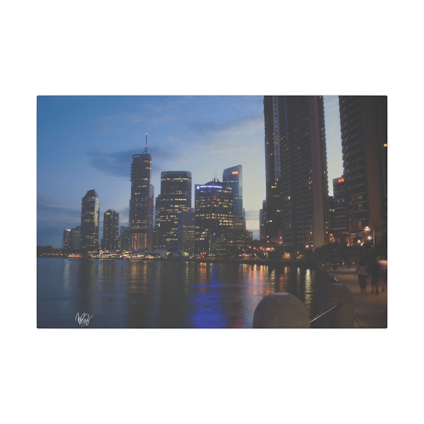 A View From Story Bridge, Brisbane Matte Canvas, Stretched, 0.75" Wall Art