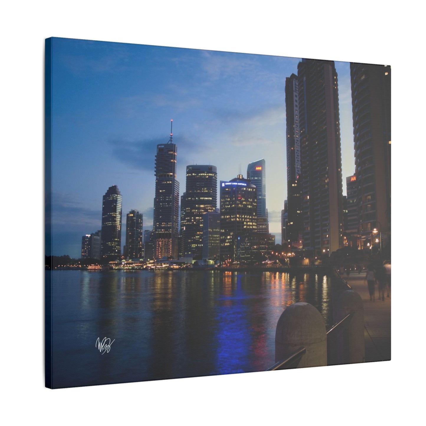 A View From Story Bridge, Brisbane Matte Canvas, Stretched, 0.75" Wall Art