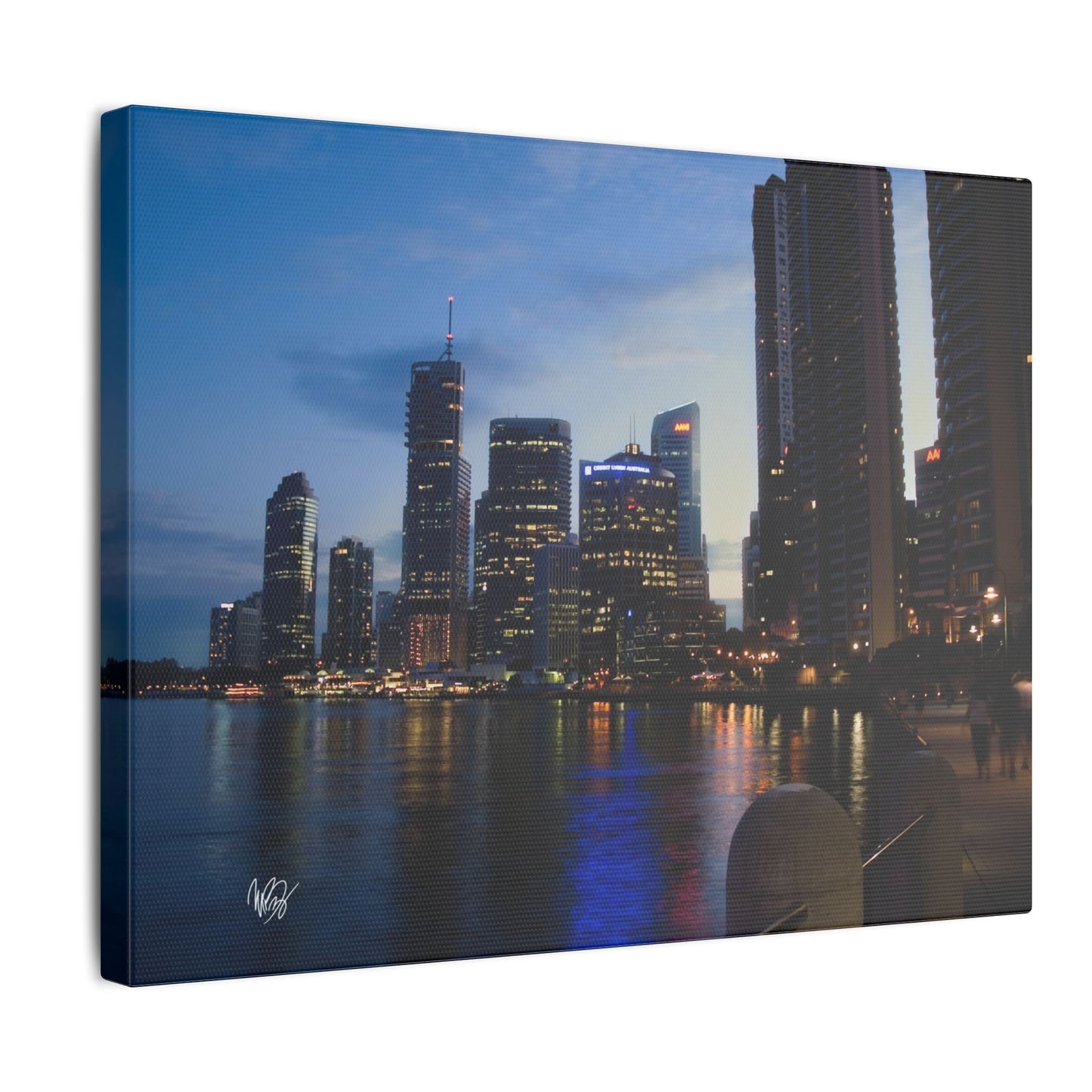 A View From Story Bridge, Brisbane Matte Canvas, Stretched, 0.75" Wall Art