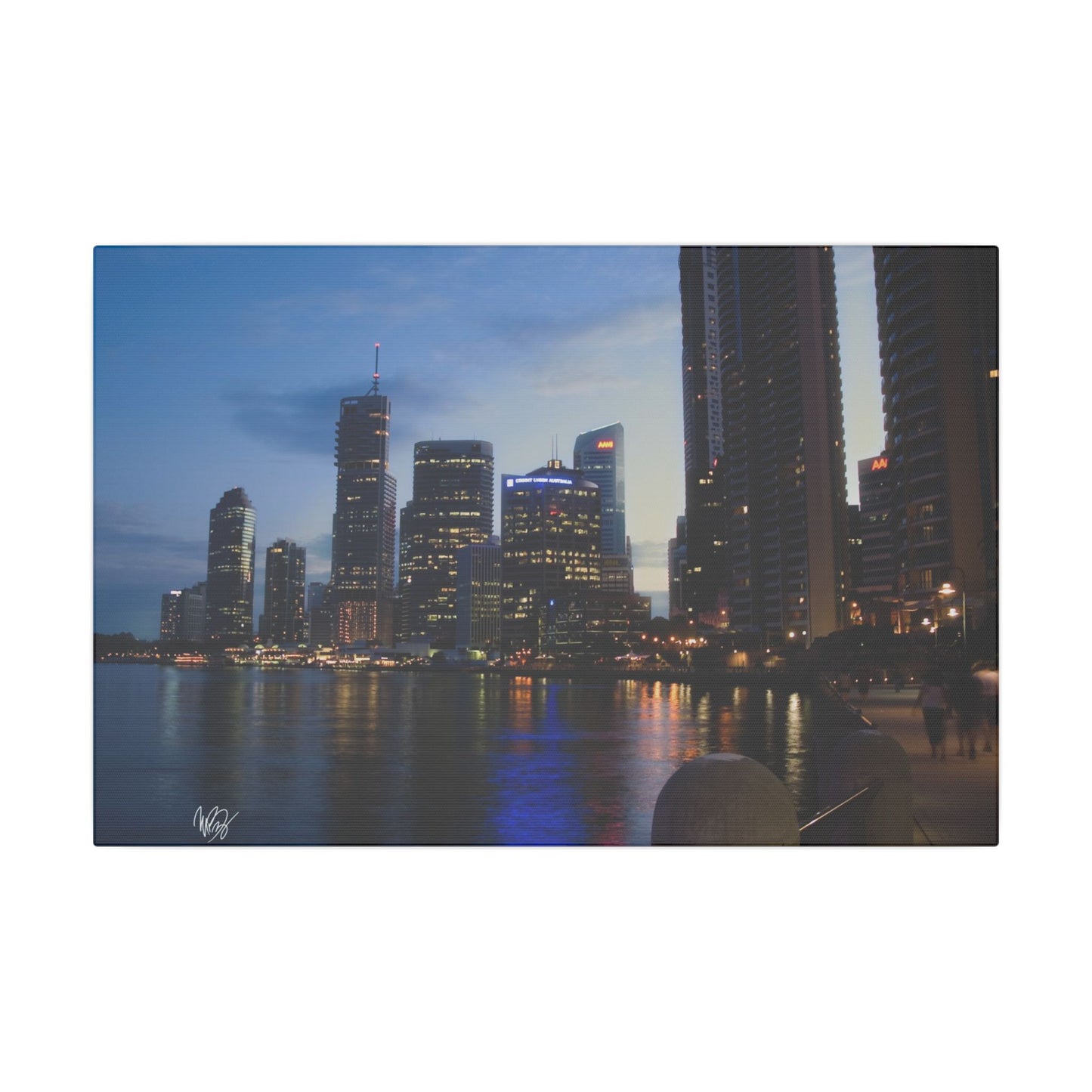 A View From Story Bridge, Brisbane Matte Canvas, Stretched, 0.75" Wall Art