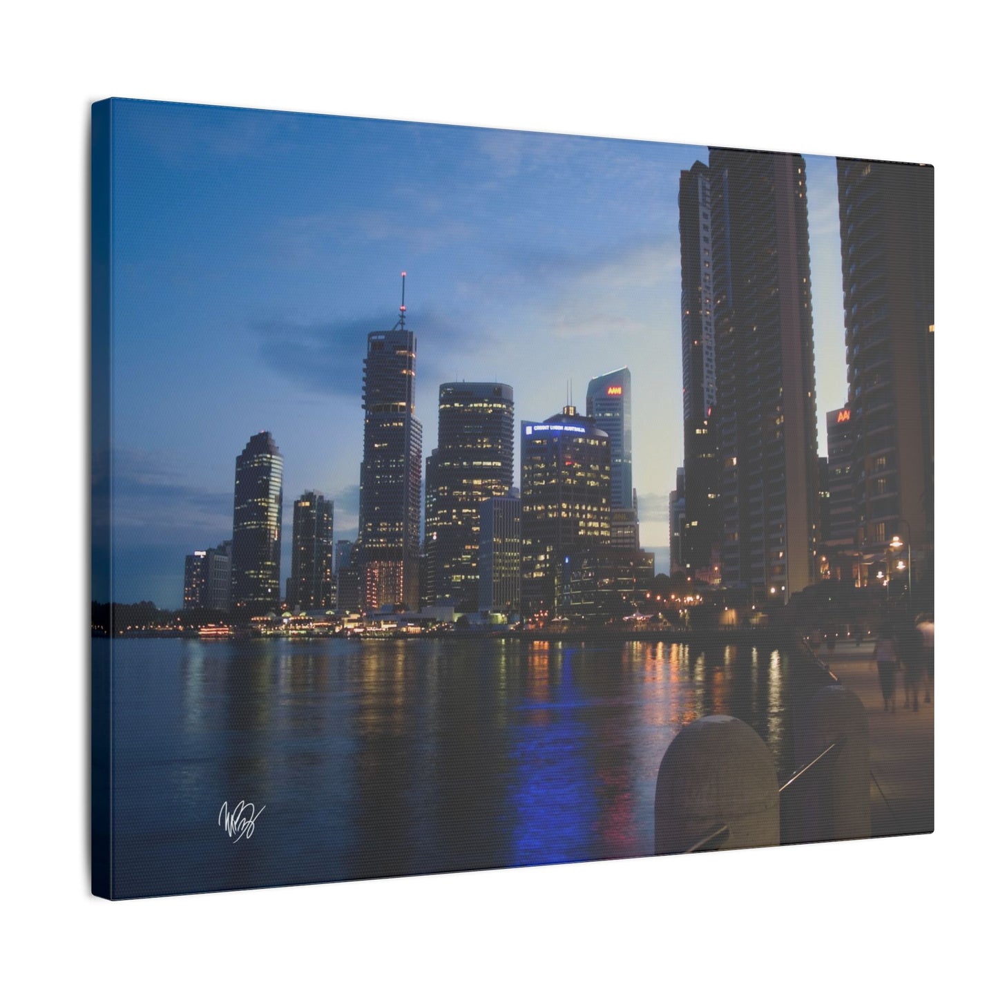 A View From Story Bridge, Brisbane Matte Canvas, Stretched, 0.75" Wall Art