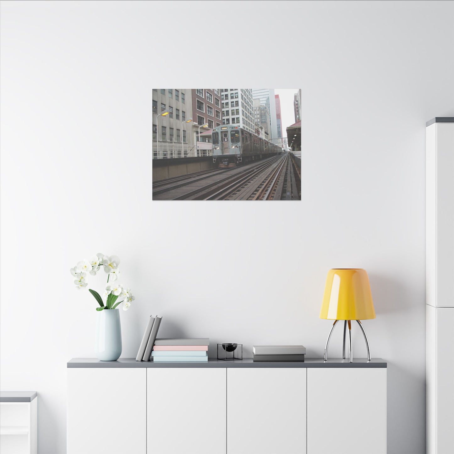City Transit Matte Canvas, Stretched, 0.75" Wall Art