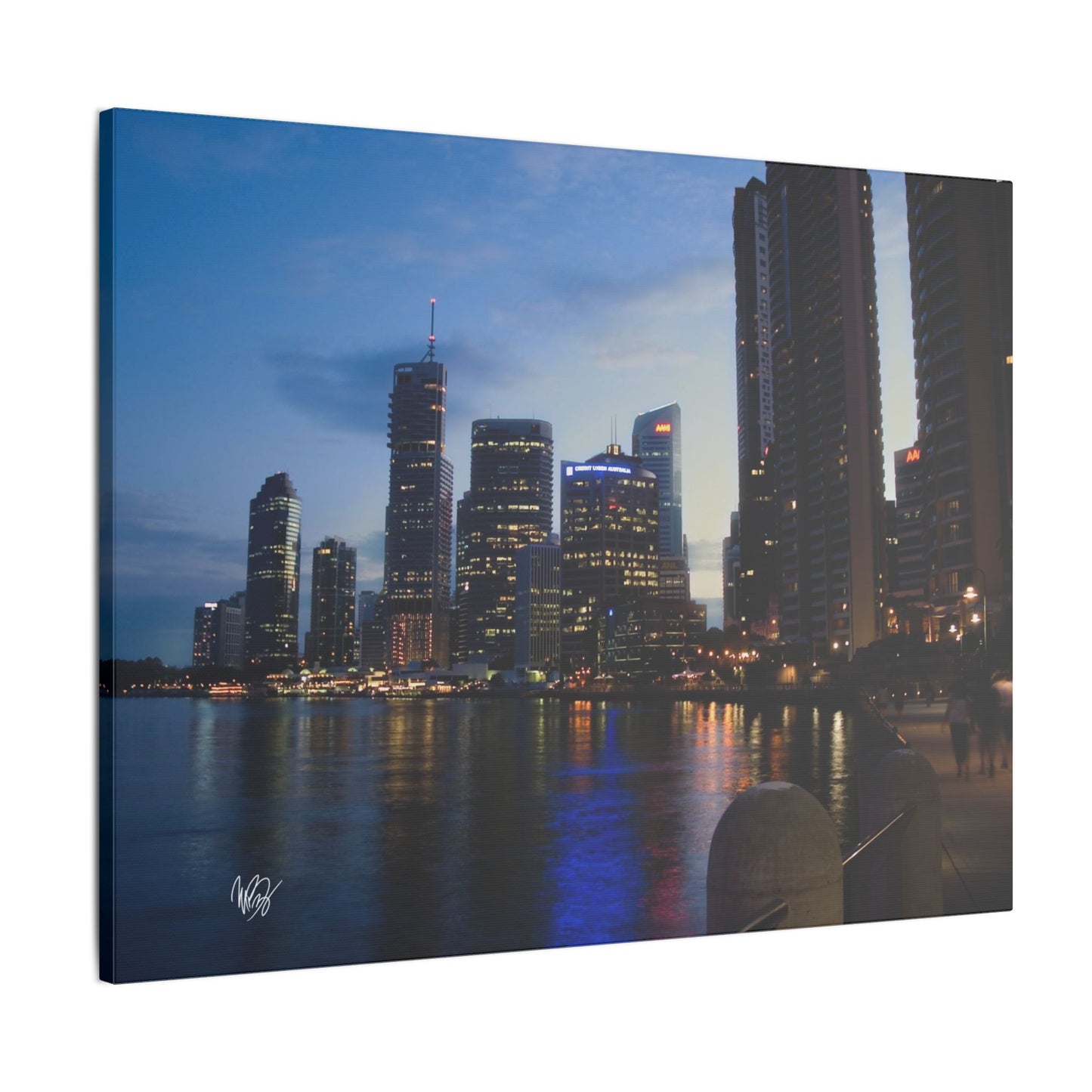 A View From Story Bridge, Brisbane Matte Canvas, Stretched, 0.75" Wall Art