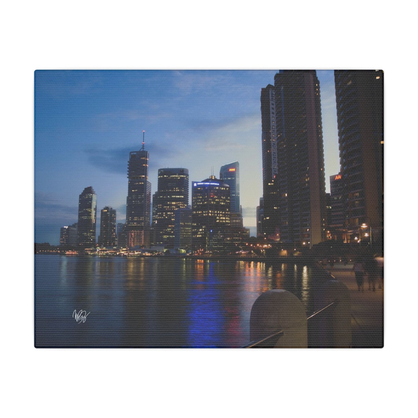 A View From Story Bridge, Brisbane Matte Canvas, Stretched, 0.75" Wall Art