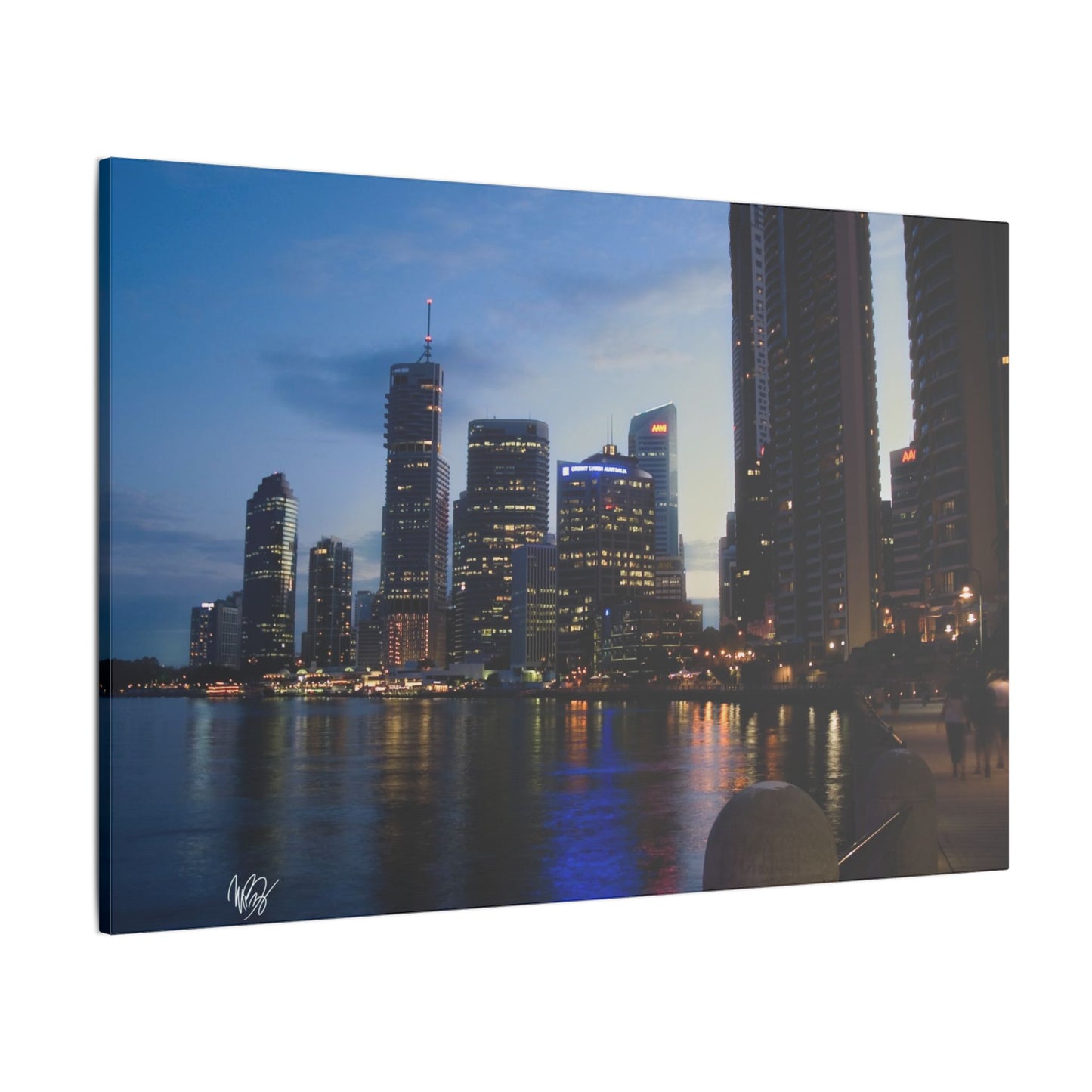 A View From Story Bridge, Brisbane Matte Canvas, Stretched, 0.75" Wall Art