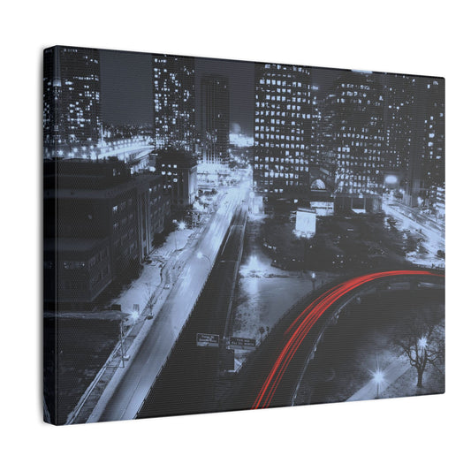 Toronto Nights Matte Canvas, Stretched, 0.75" Wall Art