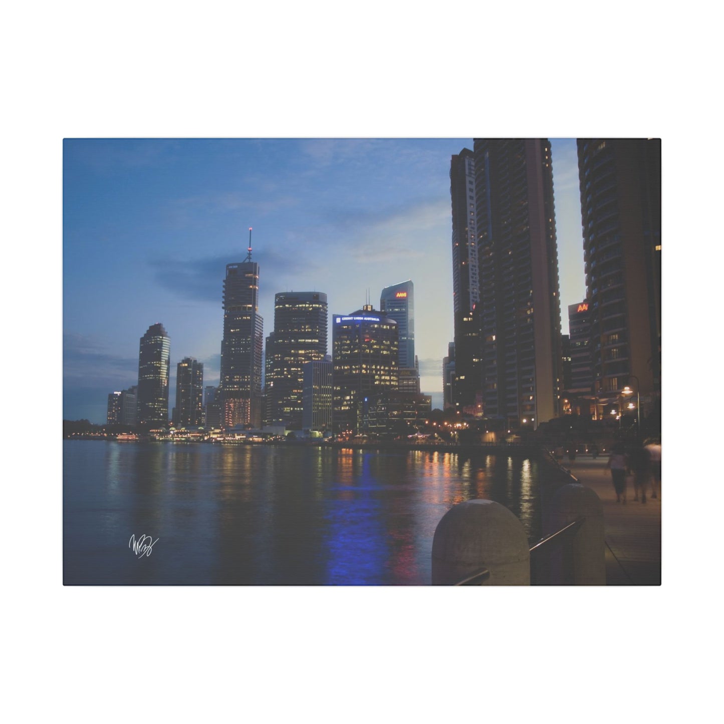 A View From Story Bridge, Brisbane Matte Canvas, Stretched, 0.75" Wall Art