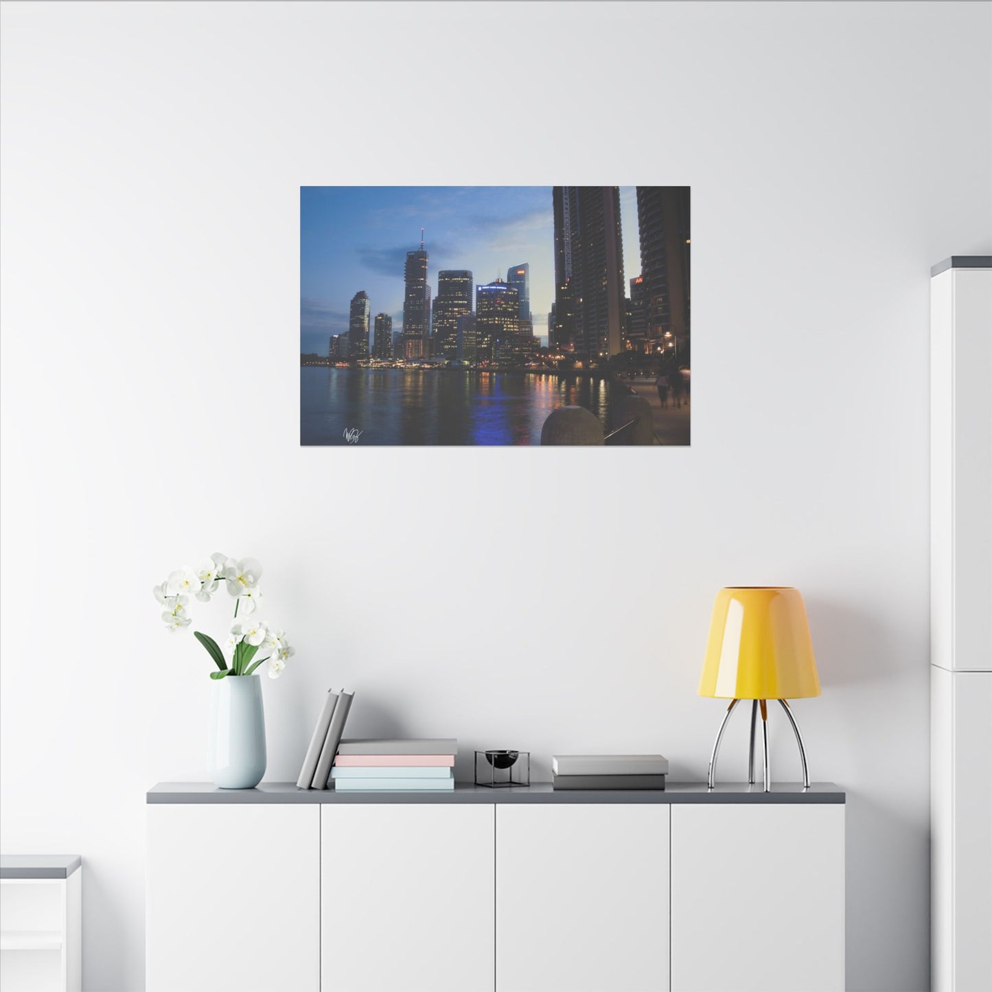 A View From Story Bridge, Brisbane Matte Canvas, Stretched, 0.75" Wall Art