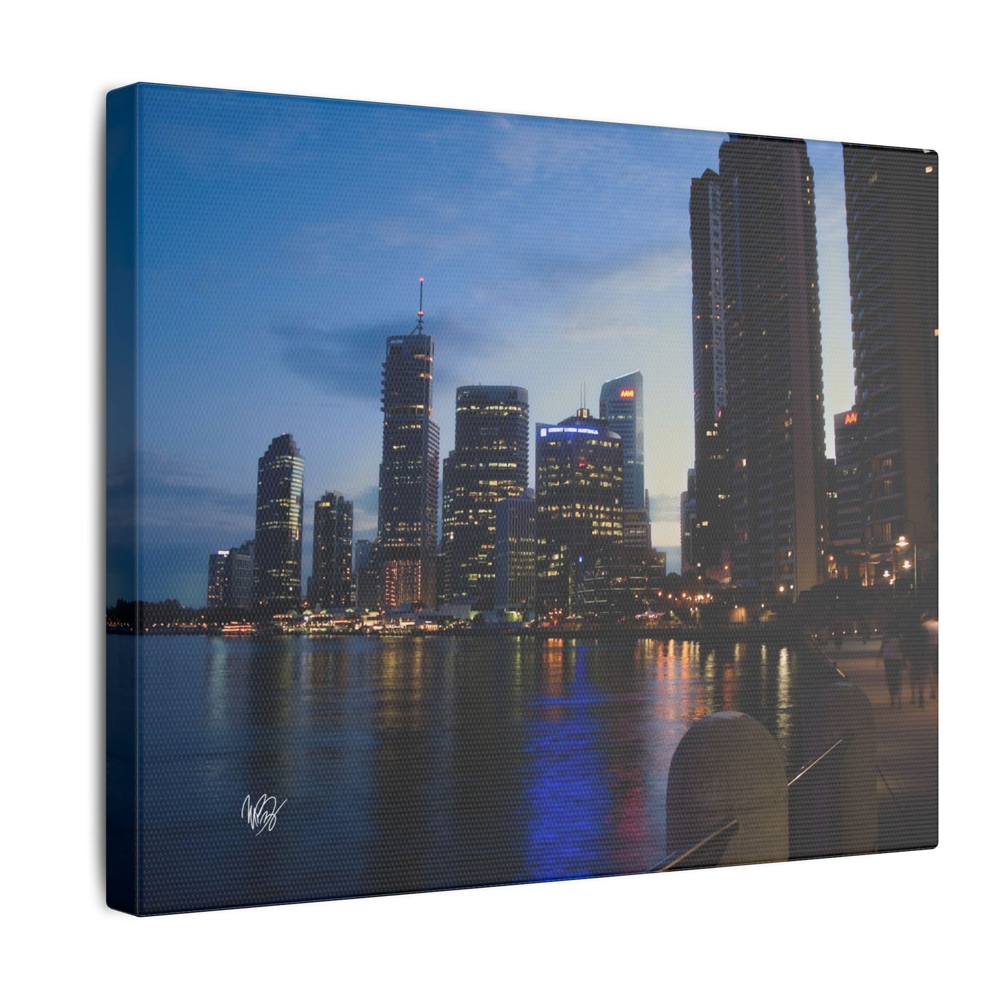 A View From Story Bridge, Brisbane Matte Canvas, Stretched, 0.75" Wall Art