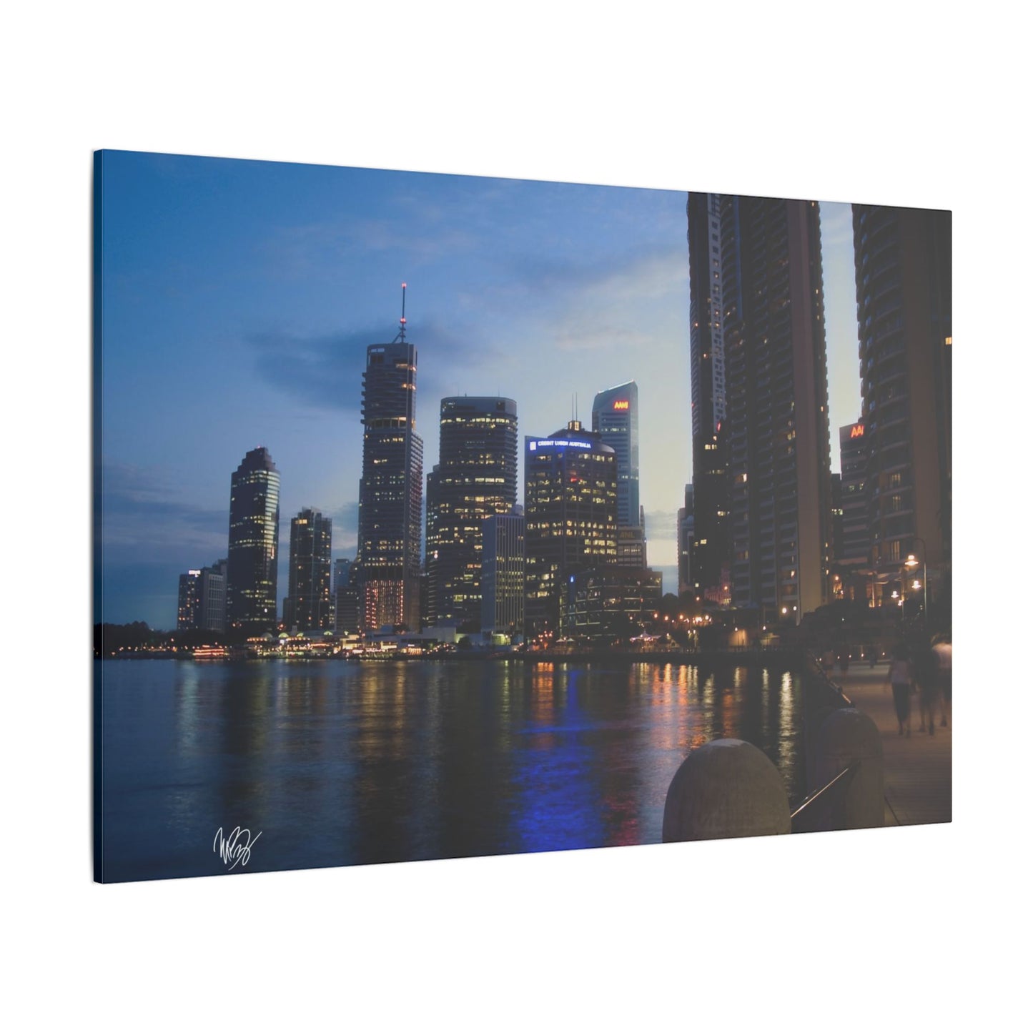 A View From Story Bridge, Brisbane Matte Canvas, Stretched, 0.75" Wall Art